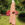 Robe longue Naina motifs rouge et jaune