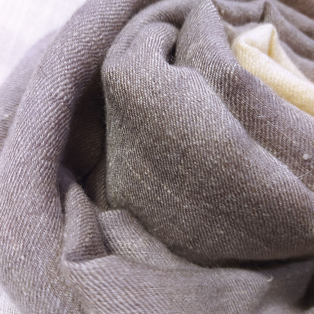 détail étole cachemire 100% pashmina tissage à la main