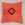 housse coussin laine tissée main petite croix sur fond bois de rose