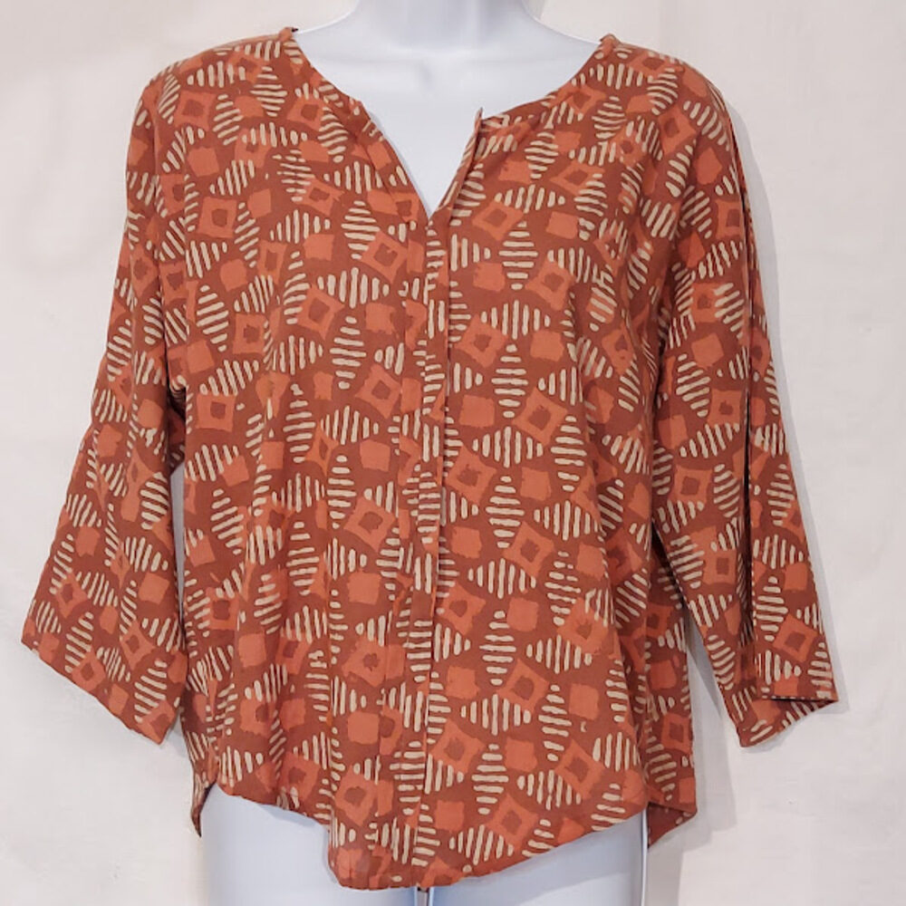 Blouse Ibiza deux plis