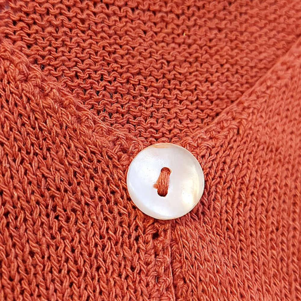 Cardigan soie et boutons nacrés "Aussie"