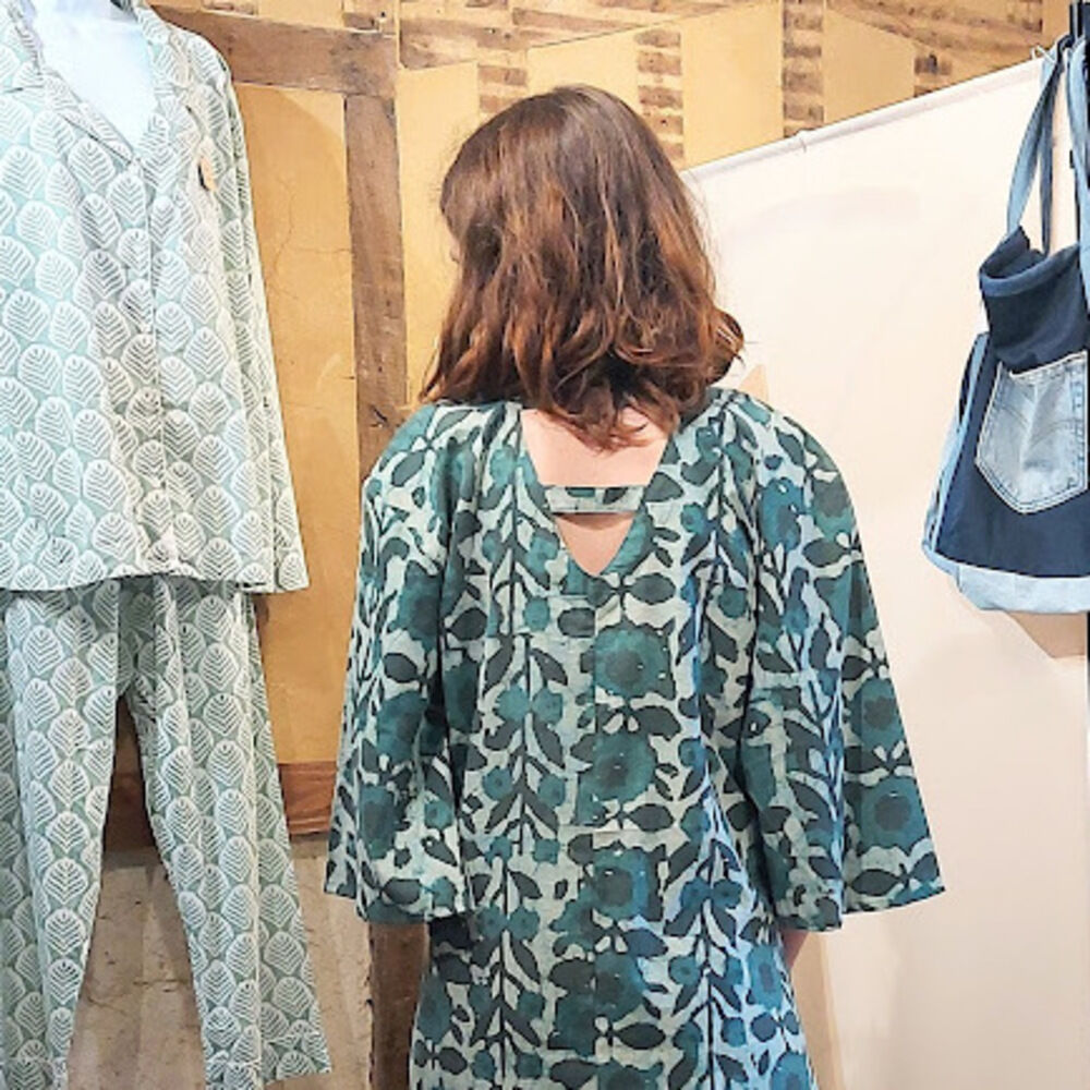 CARO DETAIL DOS 1K Robe Kimono mi-longue