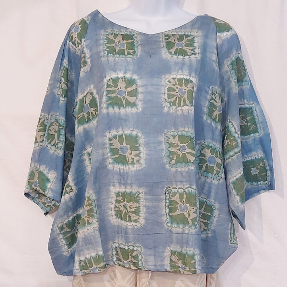 Miami vert turquoise face 1K Top Miami forme trapèze