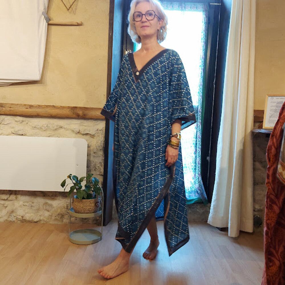 cliente caftan bis 1k Tunique longue Caftan artisanale